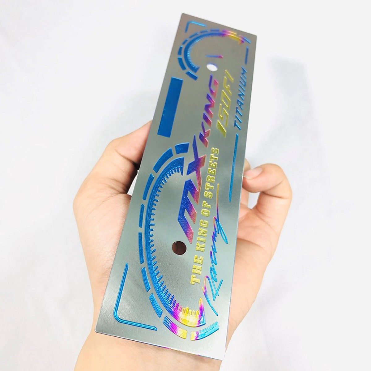 Bảng tên trang trí xe Mxking titan