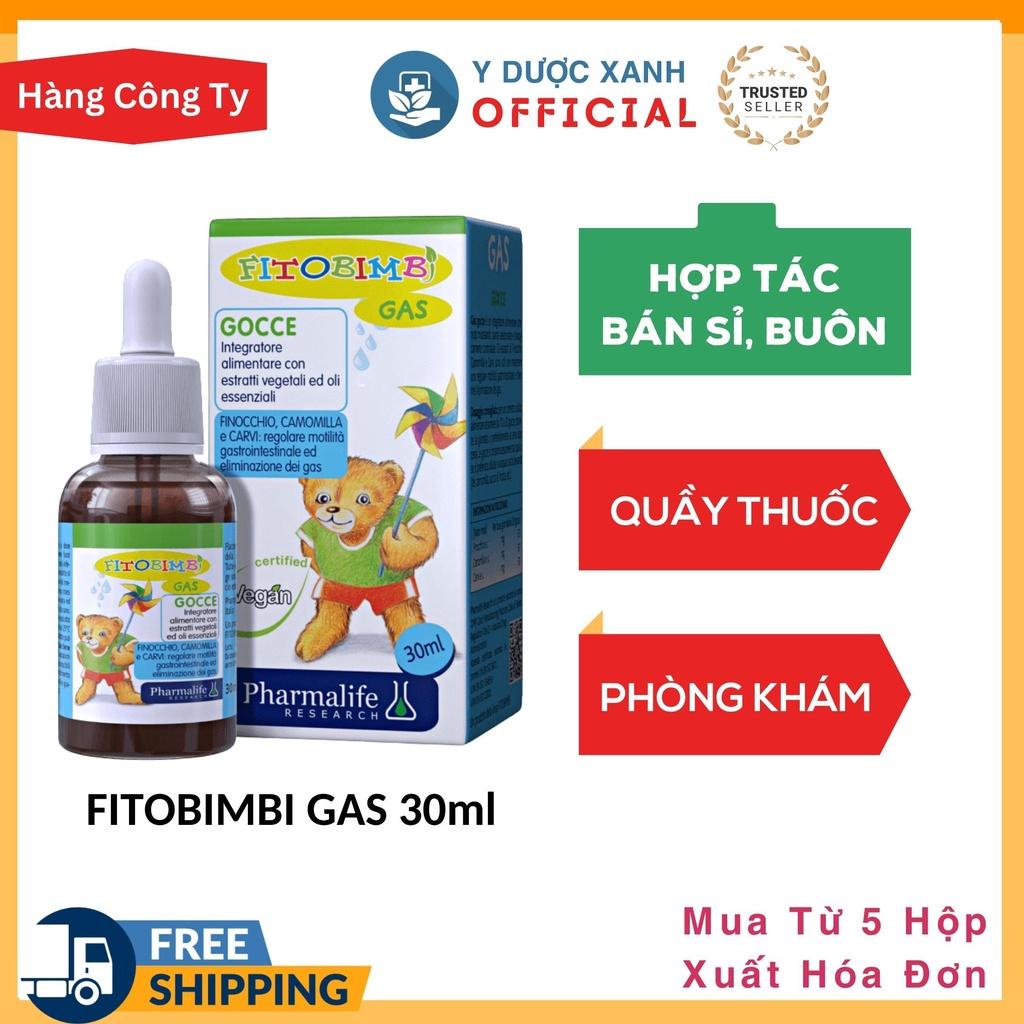 Phòng Khám, Nhà Thuốc - FITOBIMBI GAS 30ml của Ý, Siro giảm đầy hơi, khó tiêu cho bé - Y Dược Xanh