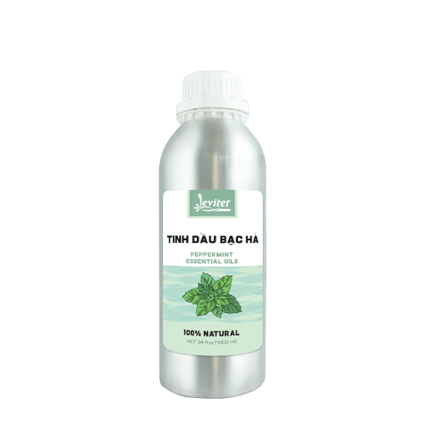 Leviter Premium Tinh Dầu Bạc Hà Nguyên Chất 1000ml