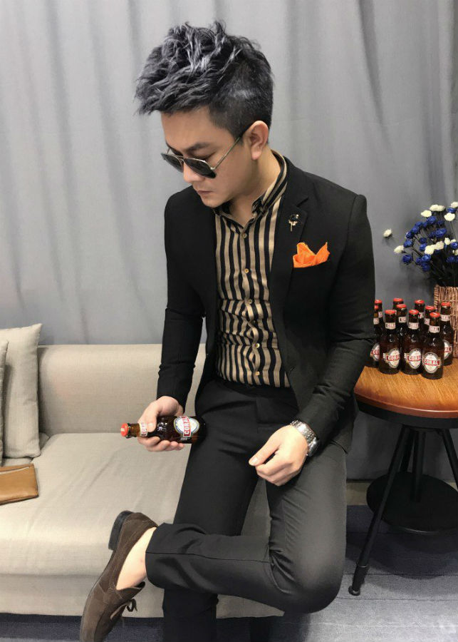 Áo Vest Nam Hàn Quốc Titishop AVN121 - Đen (Size