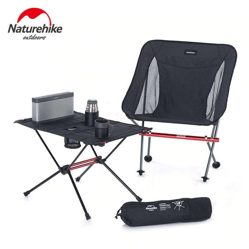 Ghế YL05 Alu Folding Moon Chair NatureHike - Cực Bền, Cực Gọn, Siêu Nhẹ