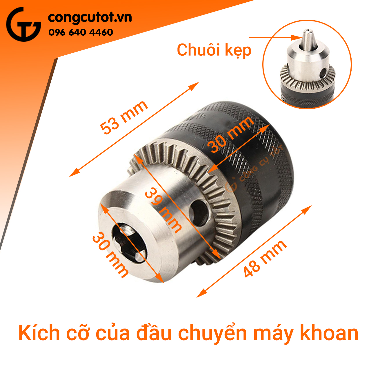 Đầu khoan chuyển gài