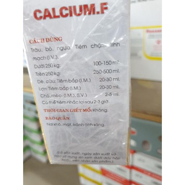 Sỉ 5 lọ bổ xung canciumf 100 ml cho vật nuôi