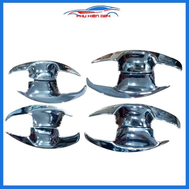 Ốp tay hõm mạ crom Rondo sáng bóng chống trầy bảo vệ cửa xe ô tô