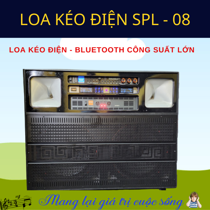 Loa kéo karaoke bluetooth điện , loa kéo công suất lớn 1000w