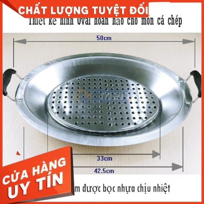 KHAY OM CÁ INOX- khay lẩu cá inox cao cấp