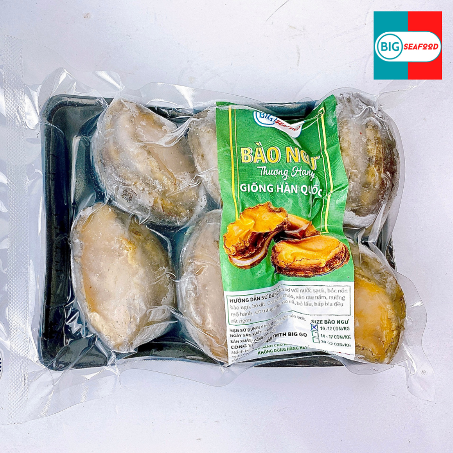 Bào ngư thượng hạng size : 10 - 12 con/kg ( 500gram )