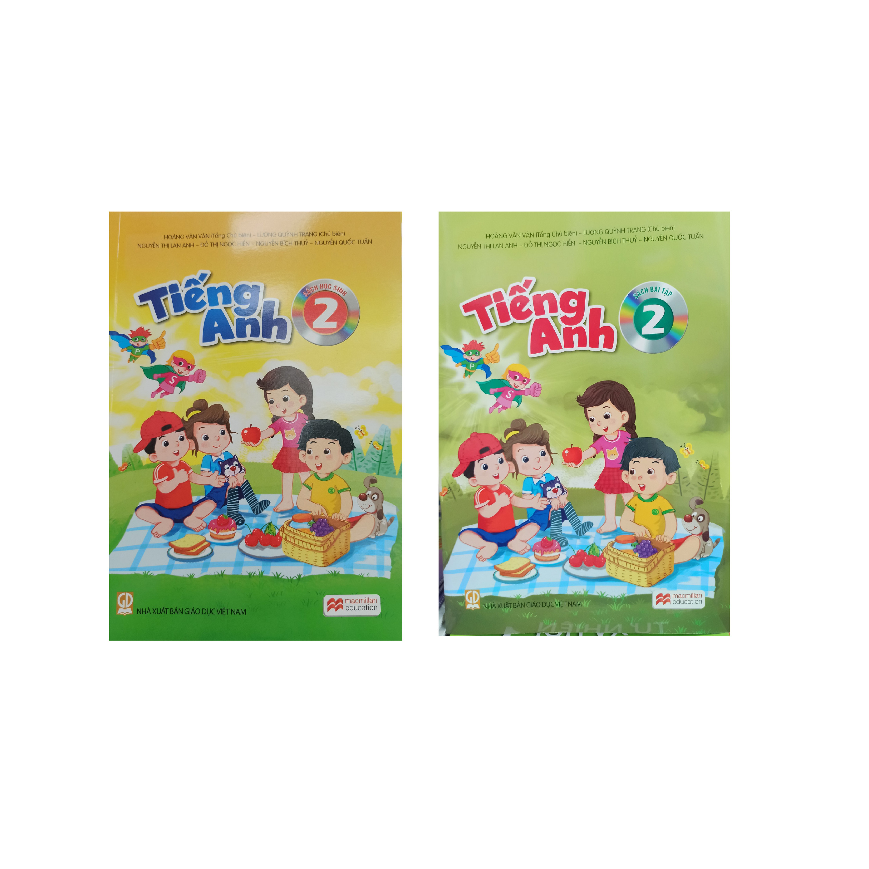 Combo sách Tiếng Anh lớp 2