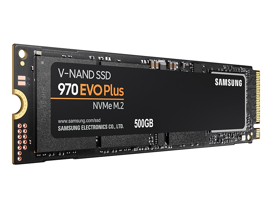 Ổ Cứ́ng SSD Samsung 970 EVO PLUS 500GB NVMe M.2 2280 PCIe NVMe MZ-V7S500BW - Hàng Chính Hãng