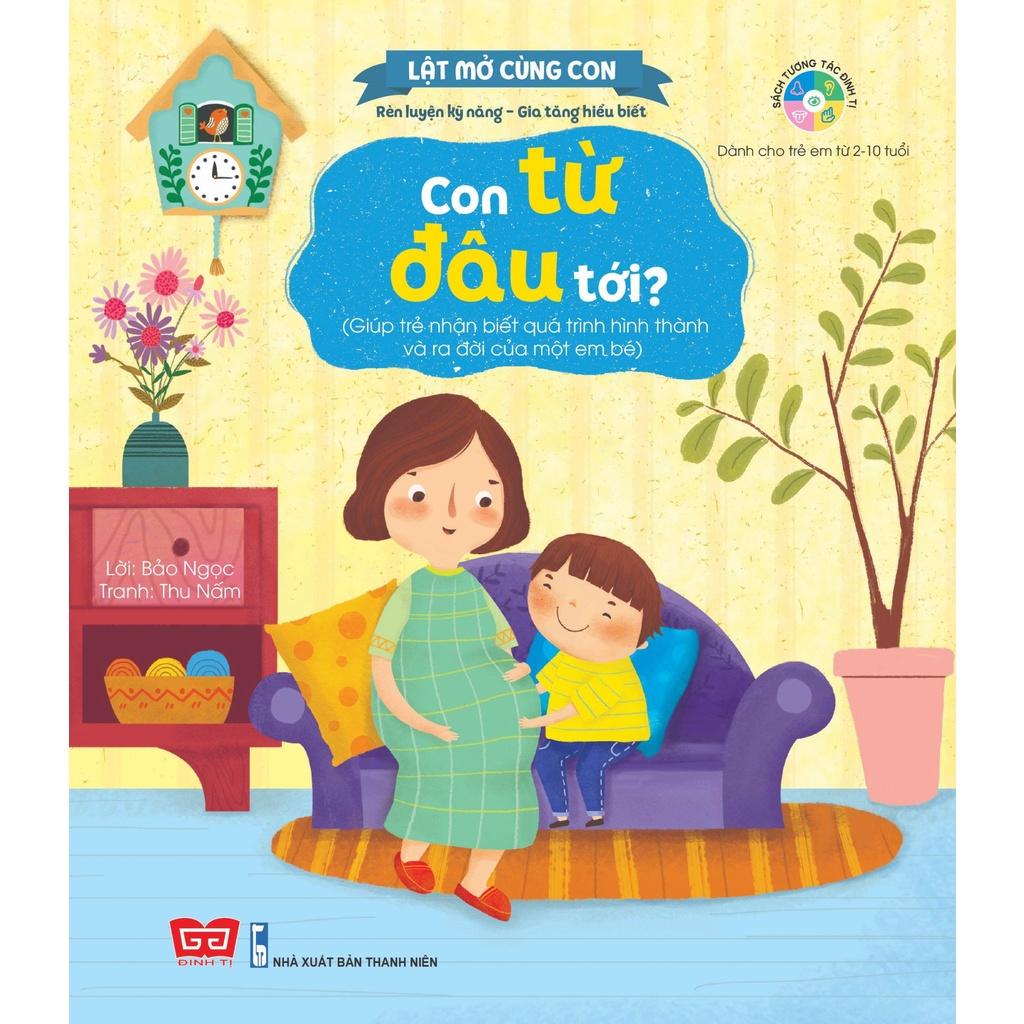 Sách Kỹ Năng Đầu Đời Cho Bé - Lật Mở Cùng Con