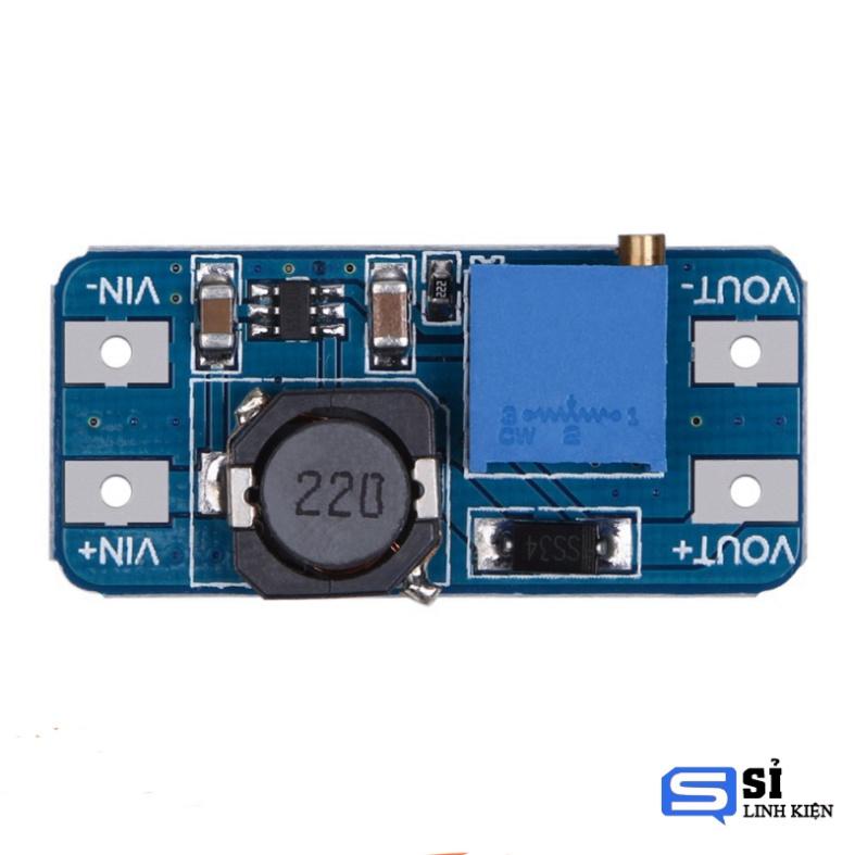 Module nguồn DC-DC tăng áp MT3608 3A in 2-24V out 5V-28V