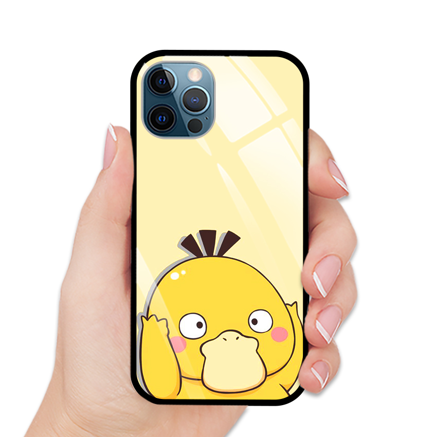 Ốp Lưng Kính Cượng Lực Cho Điện Thoại IPHONE 12 / 12 PRO - 7802 PSYDUCK04 - Hàng Chính Hãng