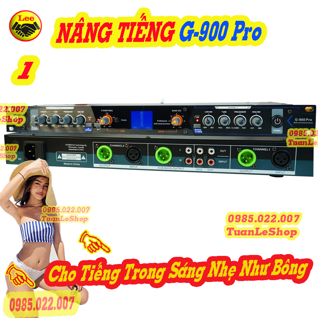 NÂNG TIẾNG HAT – G-900 PRO, G900 HÀNG CAO CẤP CHO TIẾNG HÁT NHẸ NHÀNG NHƯ CA SĨ