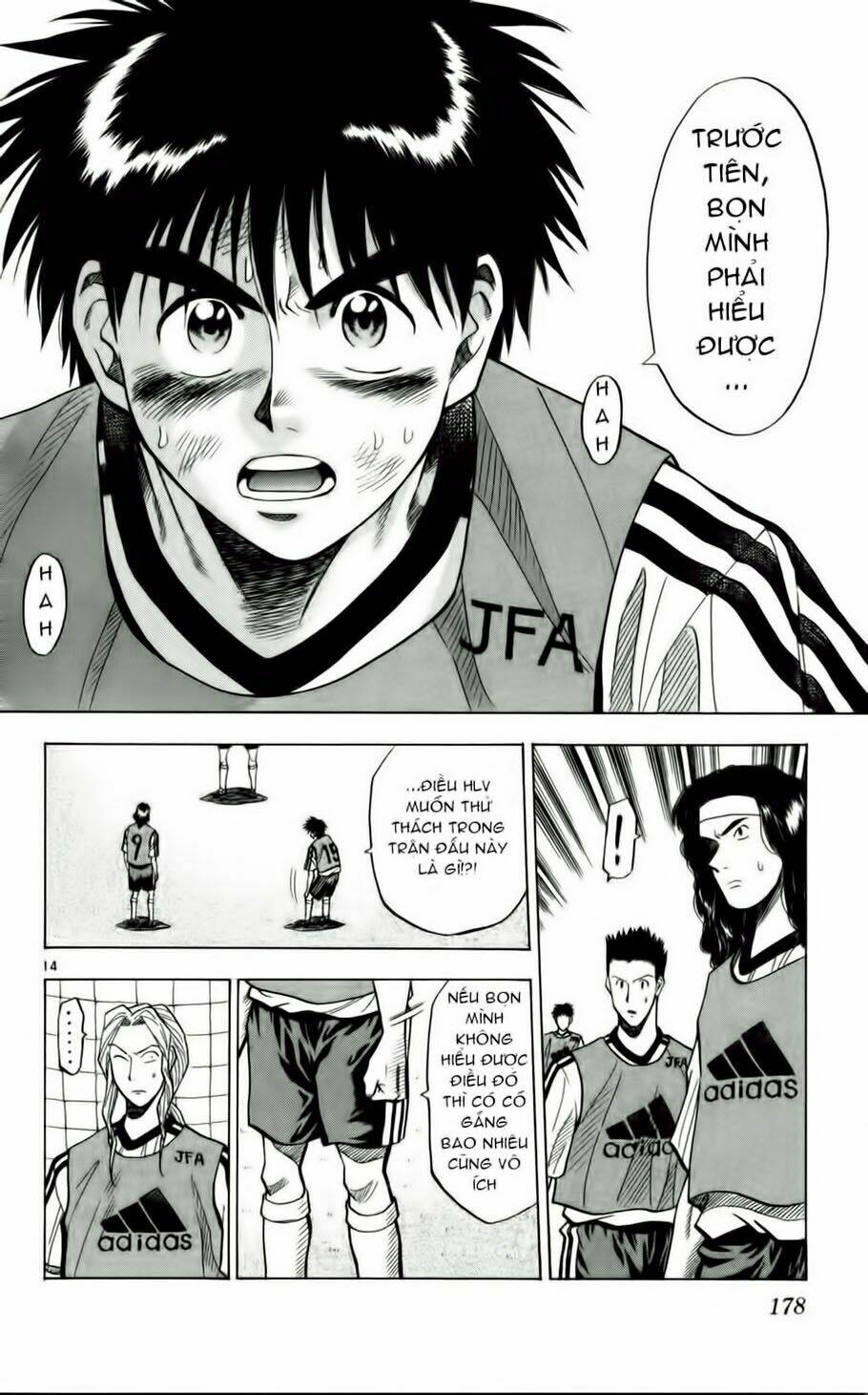 vũ điệu trên sân cỏ - fantasista chapter 53 14