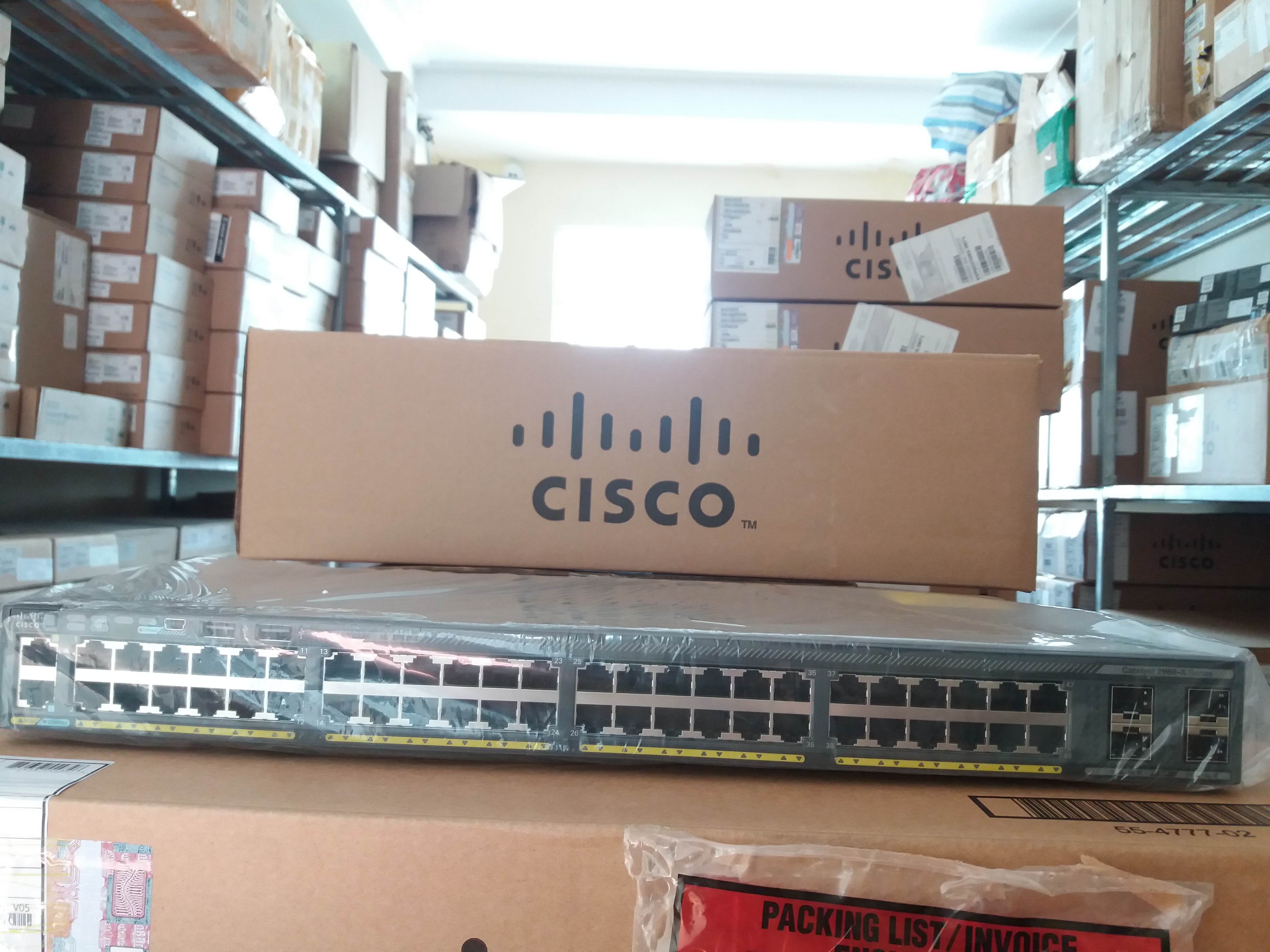 Thiết bị mạng Switch Cisco WS-C2960X-48TS-L