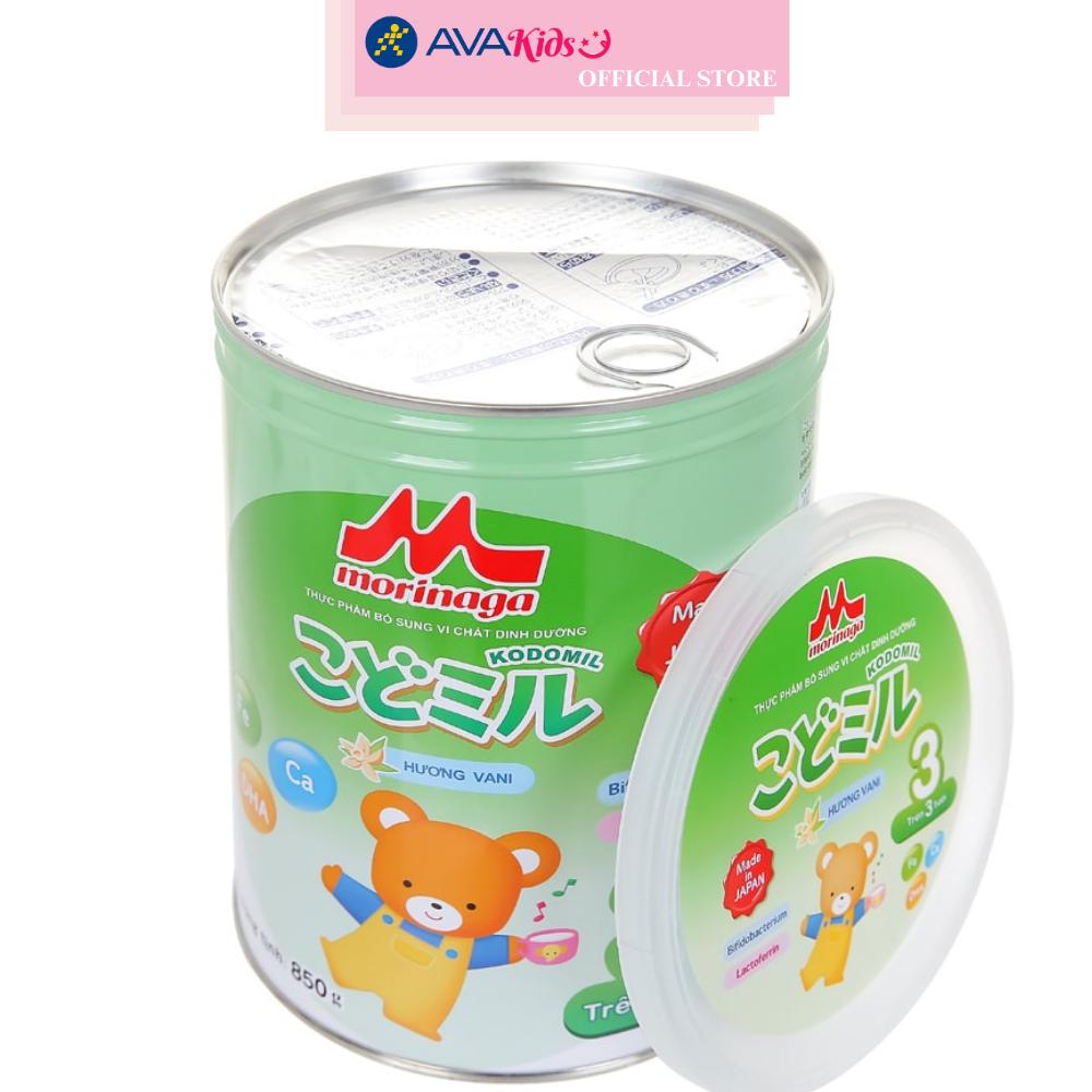 Sữa bột Morinaga số 3 Kodomil hương vani - 850g (trên 3 tuổi)