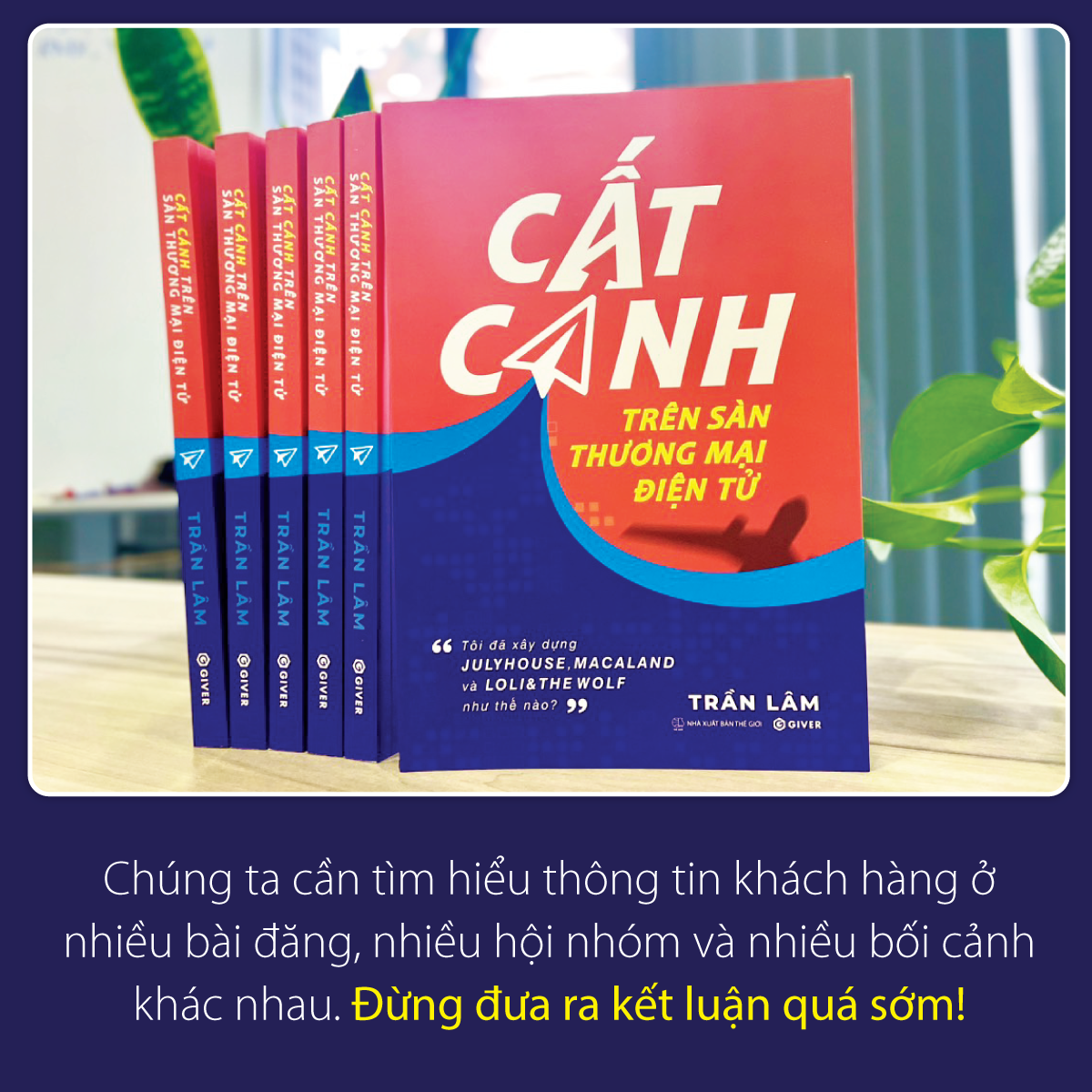 Cất Cánh Trên Sàn Thương Mại Điện Tử - Tôi đã xây dựng JulyHouse, Macaland và Loli & The Wolf như thế nào?