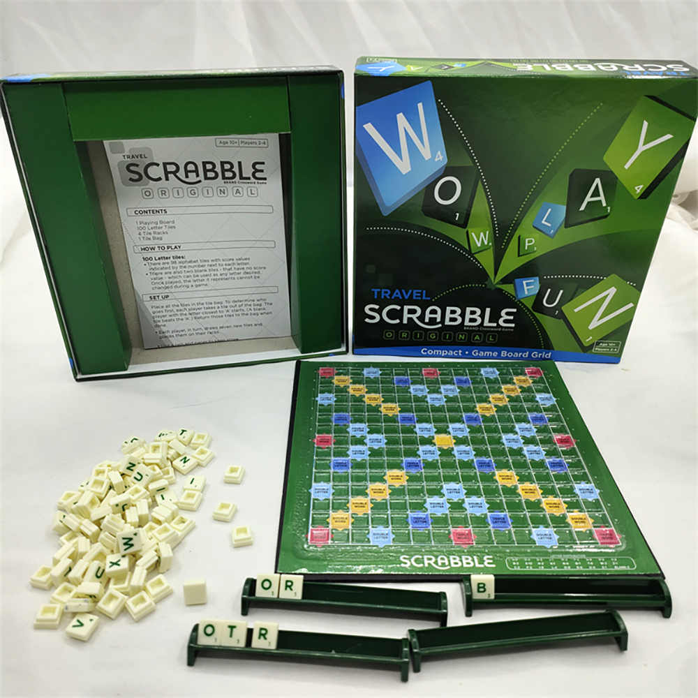 Trò chơI xếp chữ Tiếng Anh Thông Minh Board Game Scrabble