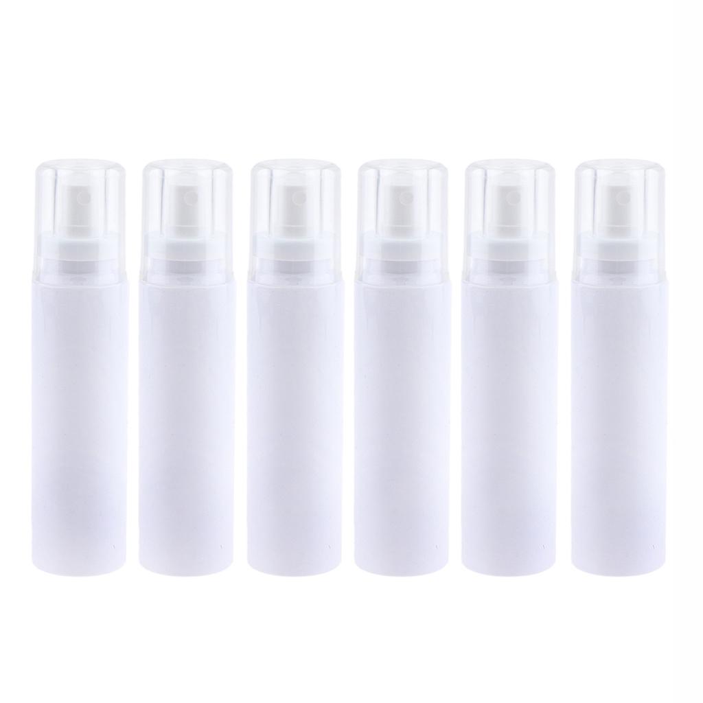 6 Chiếc Trống Mỹ Sương Bơm Chai Xịt Nước Hoa Mực Atomizer Hộp Đựng
