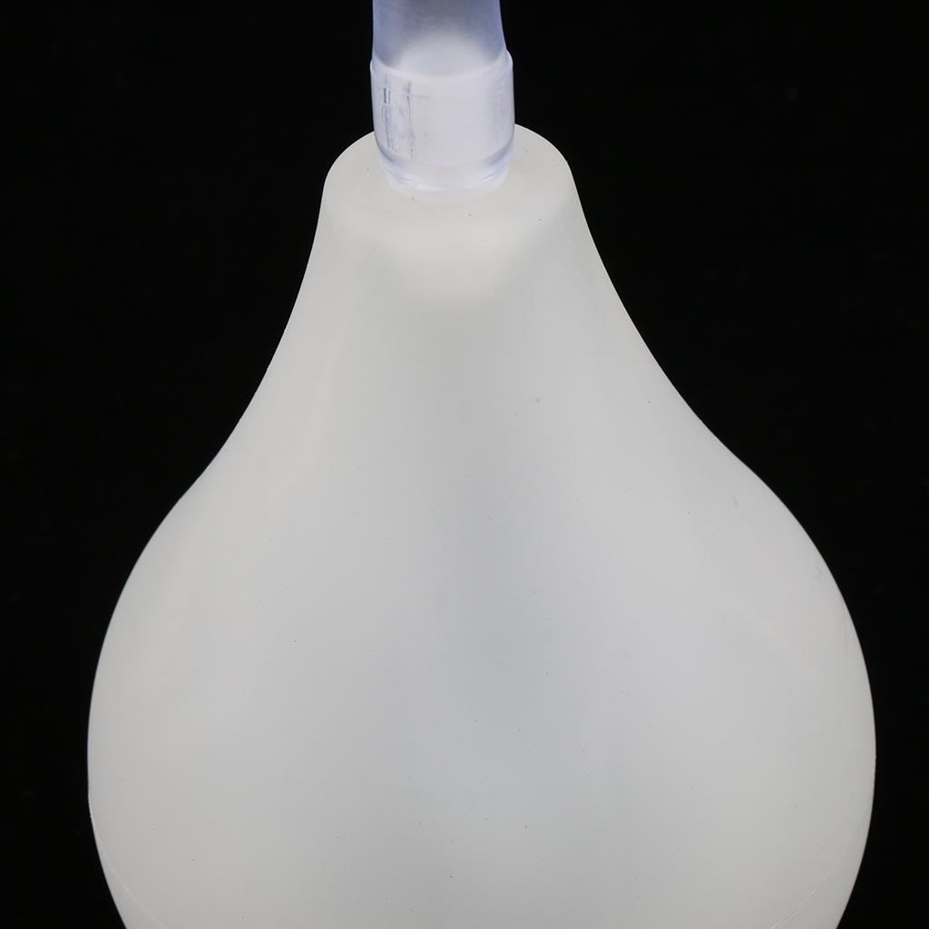224ml Men Women Enema Bulb Clean Anal Silicone Douche with Nozzle Set White