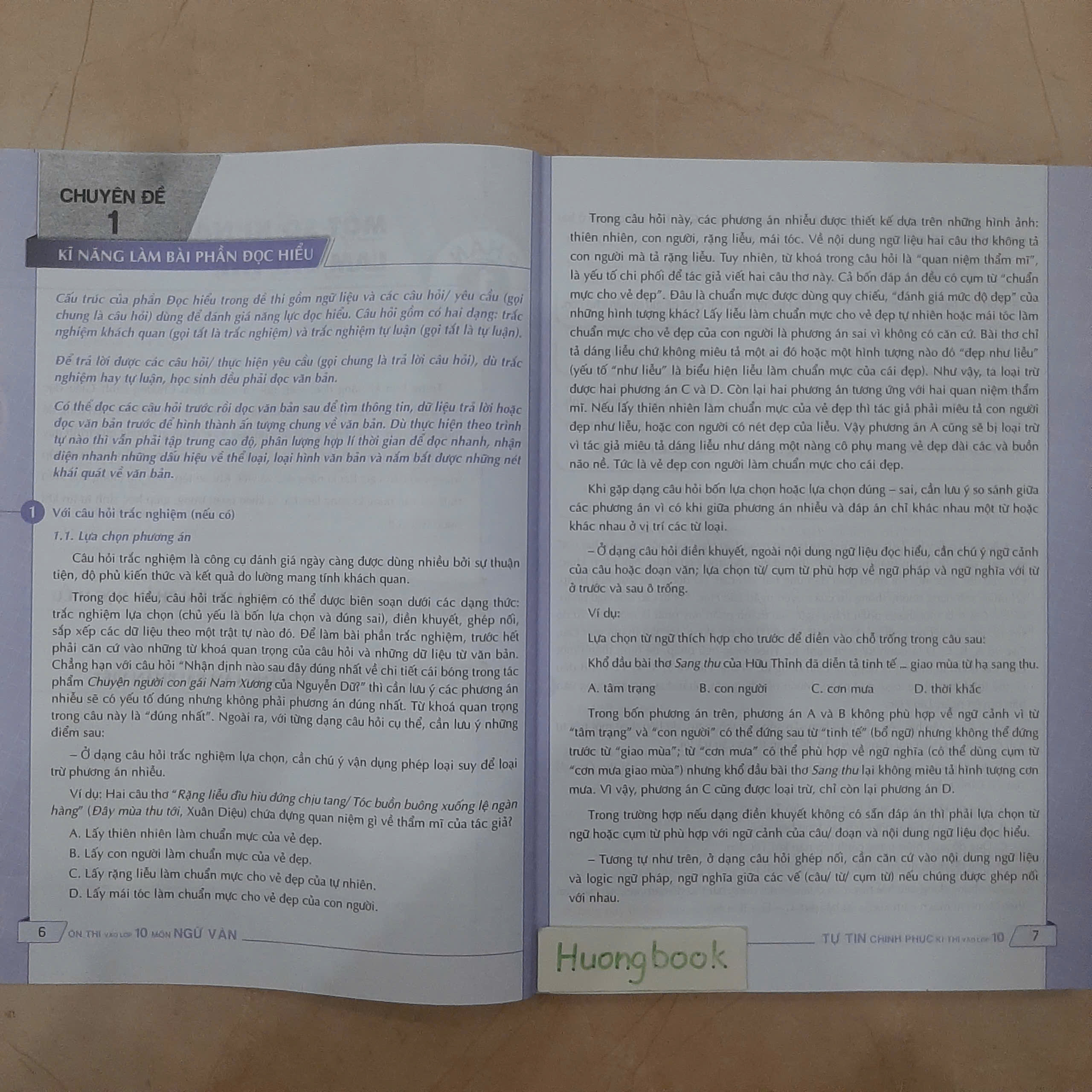 Sách - Ôn thi vào lớp 10 môn Tiếng Anh #huongbook
