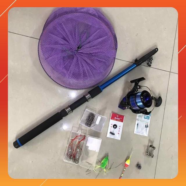 Bộ cần câu cá 2,1m siêu rẻ docaucagiangnam