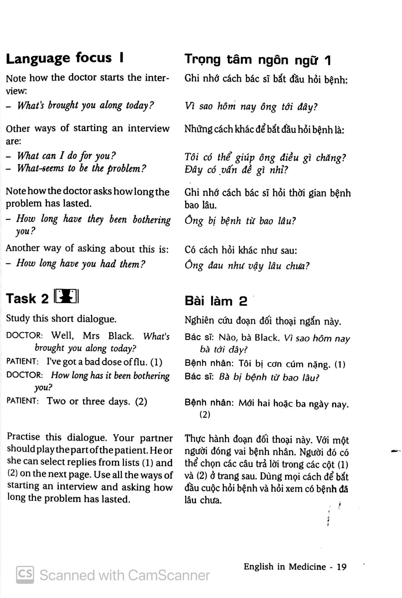 Sách Tiếng Anh Trong Y Khoa - English In Medicine
