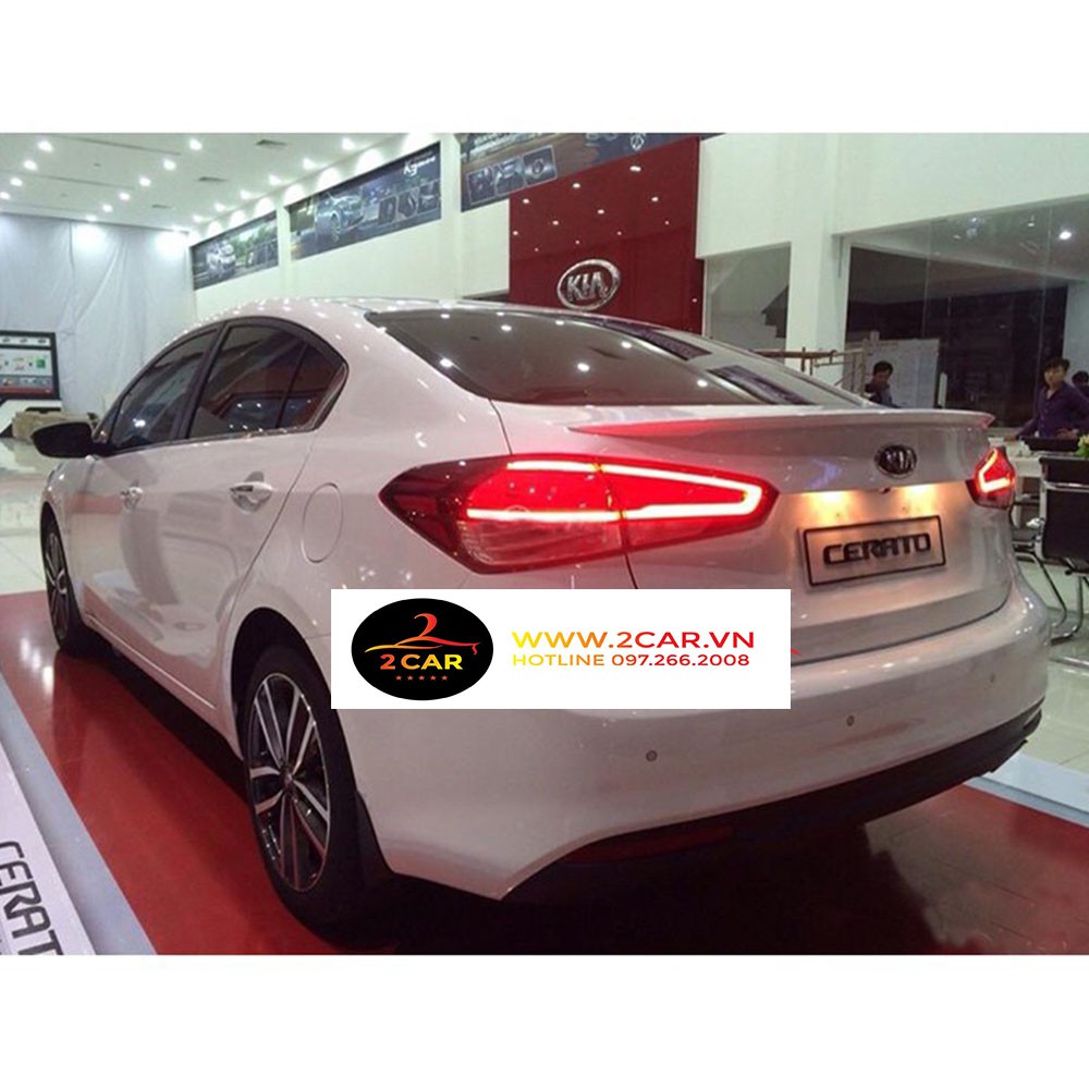 Đuôi gió liền cốp Kia Cerato 2016 2017 2018/ K3 loại liền cốp - Bản mộc chưa sơn