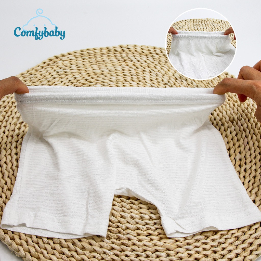 Bộ quần áo cộc hè cho bé 100% Cotton lụa siêu mềm thoáng,set bodysuit đóng bỉm măc ngủ ComfyBaby