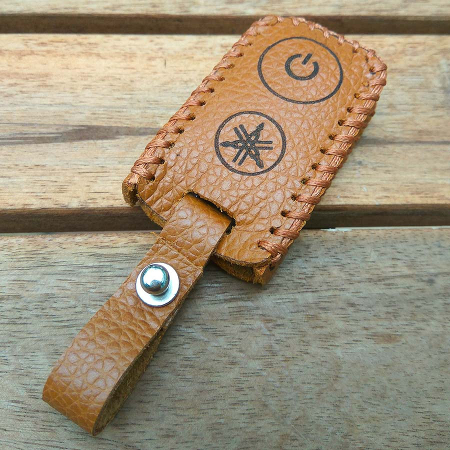 Bao da chìa smartkey Yamaha Handmade