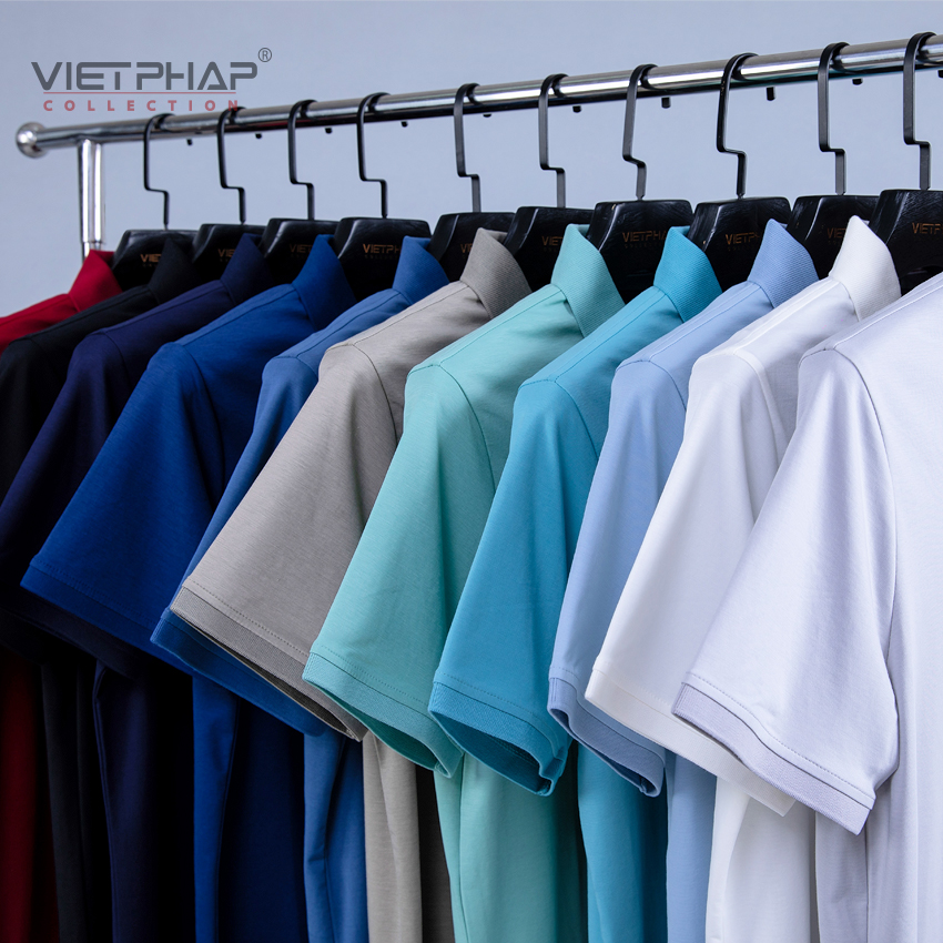 Áo Thun Cây Dù Lạnh Cao Cấp VIỆT PHÁP / Form Luxury - Chất liệu cotton co dãn và thấm hút mồ hôi tốt 99901