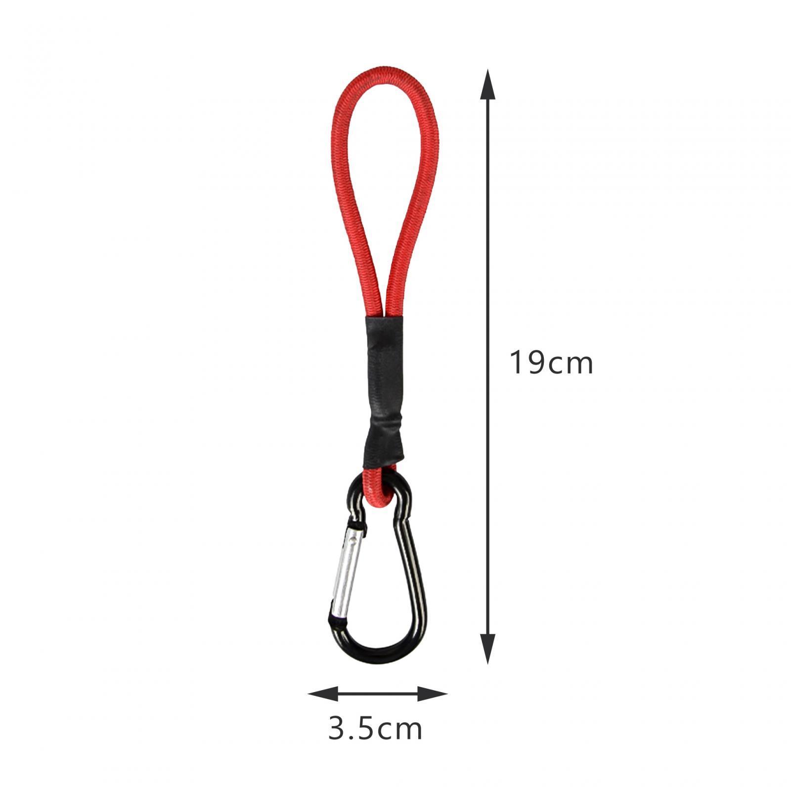 Bungee Cord with Carabiner Hook Bungee Canopy Ties for Tarpaulin Tarps Tents