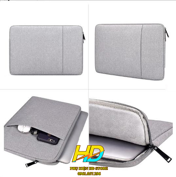 Túi Chống Sốc Cao Cấp Kích Thước 11 inch, 13,3 inch, 15.6 inch Dành Cho MaccBook, LapTop, iPad, Máy Tính Bảng, Lót Nhung Mềm Phía Trong Bảo Vệ Máy Hoàn Hảo