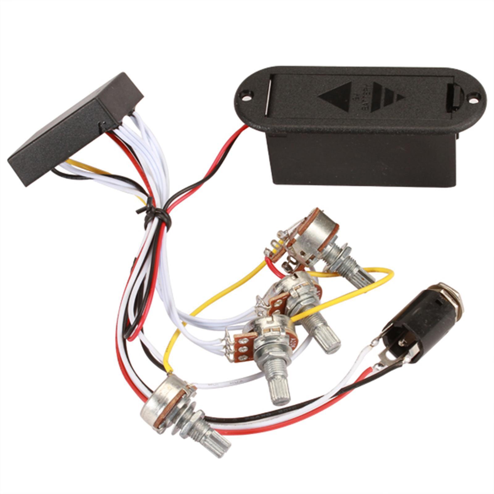 3-Band EQ Preamp Circuit for