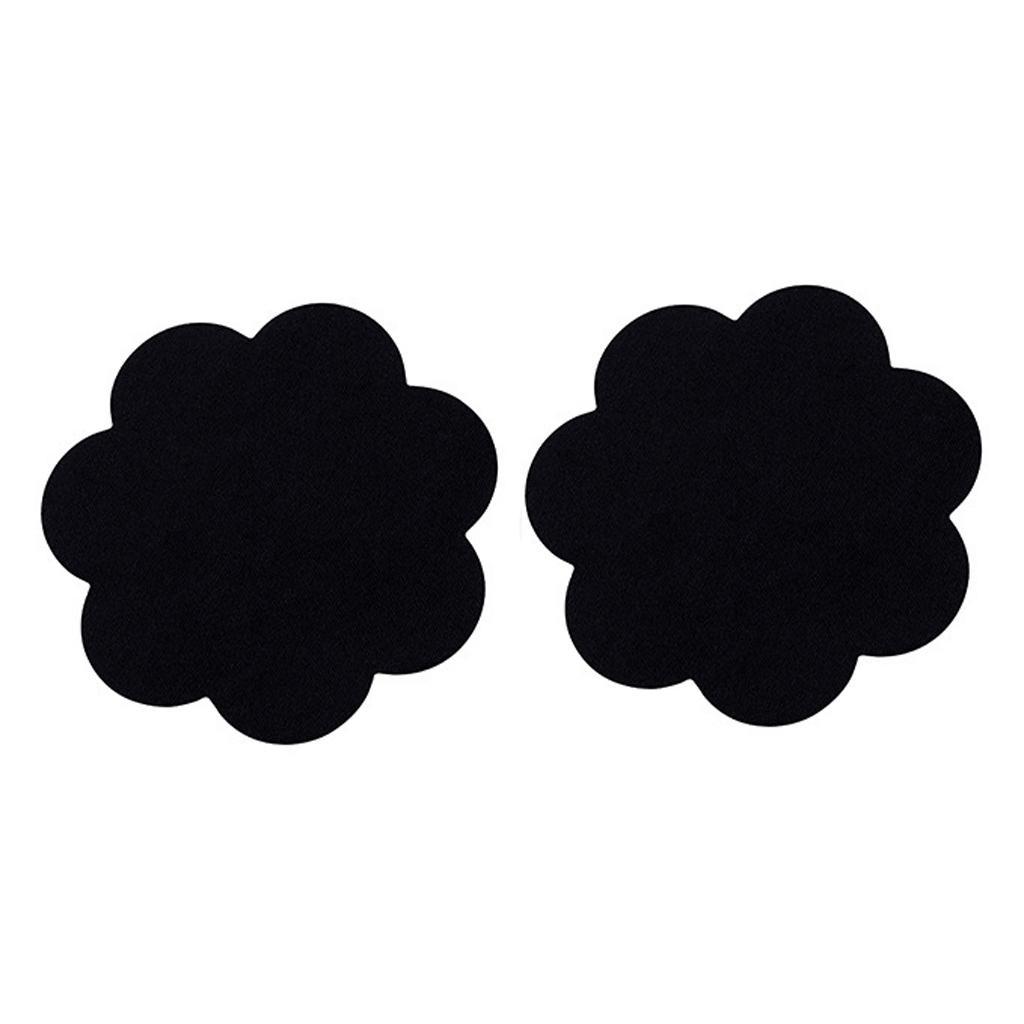 Pack of 40 Pairs Women’s Petal Self Adhesive Pasties Nipple Disposable Cover Bra Stickers Fashion Accessories