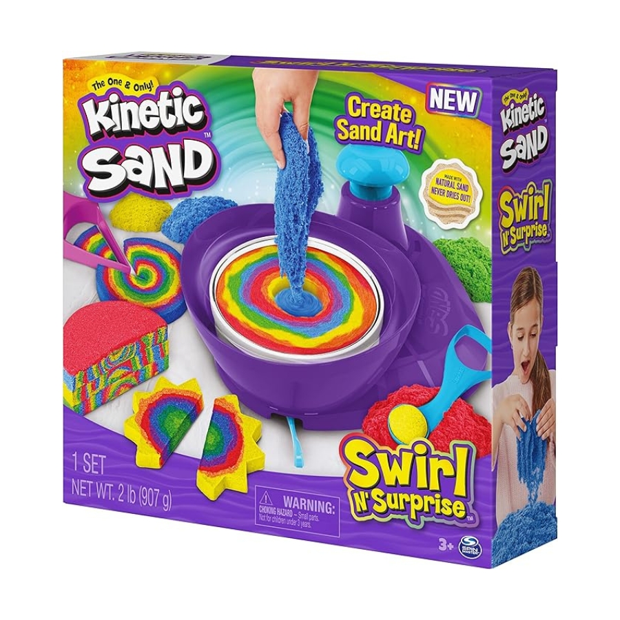 Đồ Chơi Cát Động Lực - Bộ Vòng Xoáy Bất Ngờ KINETIC SAND 6063931