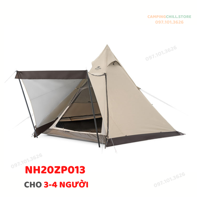 LỀU DÃ NGOẠI GLAMPING KIM TỰ THÁP NH20ZP013, NH20ZP014