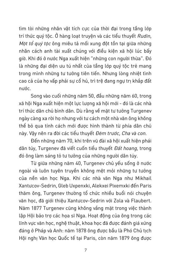 Cha Và Con - Ivan Turgenev - NNA