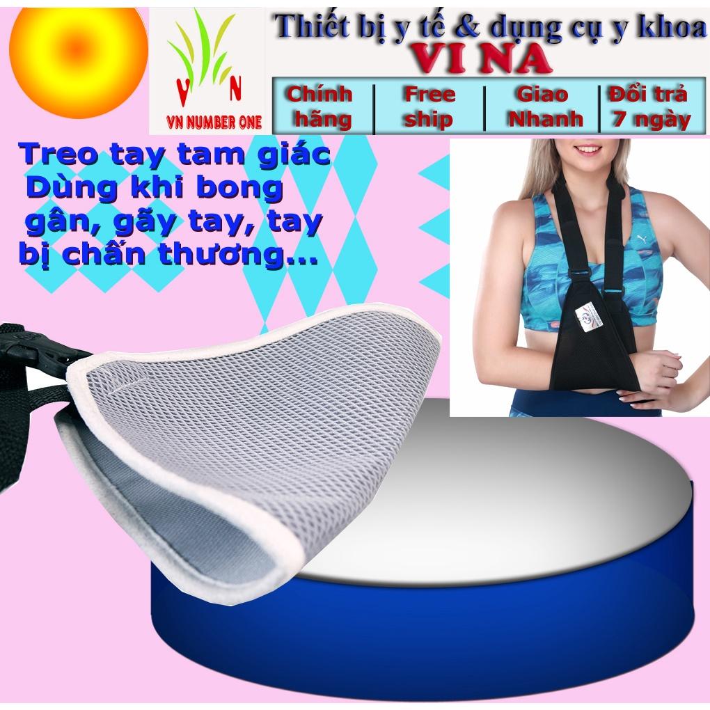 Đai Treo Tay Tam Giác GIAHU Giúp Cố Định Xương, Khớp Tay Khi Gặp Chấn Thươn Giúp Nâng Đỡ Toàn Bộ Trọng Lượng Của Tay