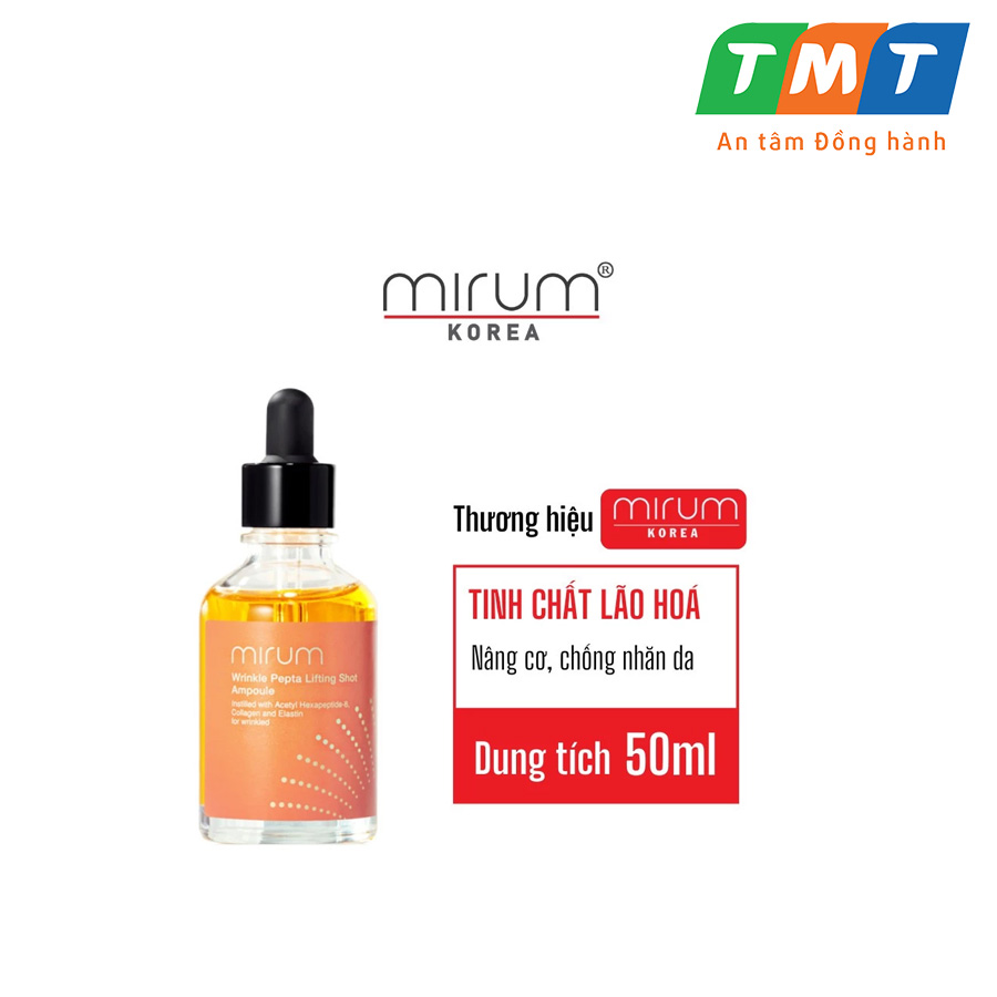 [HÀNG CHÍNH HÃNG] Ampoule lão hoá, nâng cơ, chống nhăn da Mirum