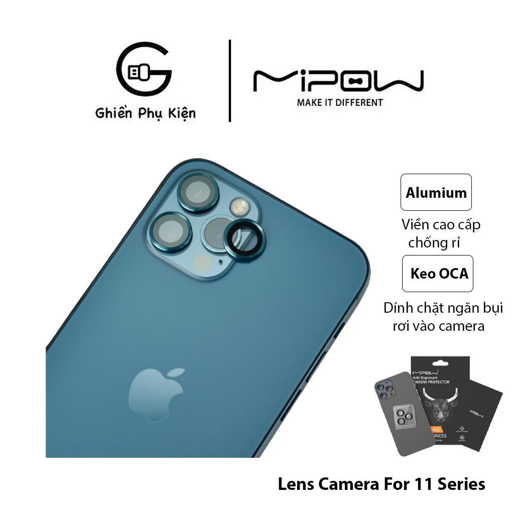 Lens Camera Mipow Alumium For iPhone 11 Pro /11 Pro Max - Hàng Chính Hãng