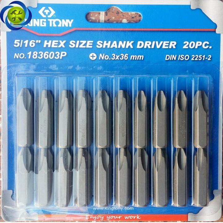 Mũi vít đóng Kingtony 183603 PH3