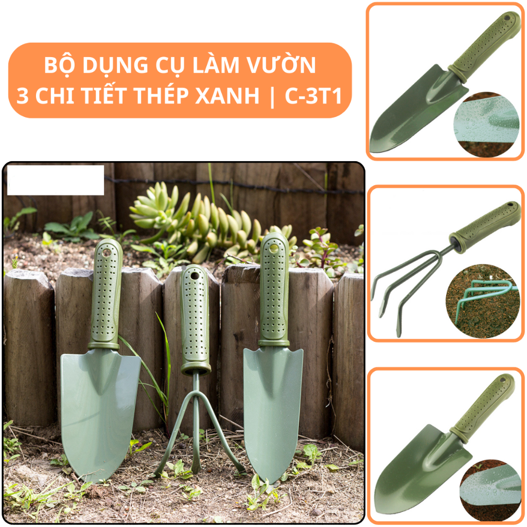 Xẻng Xúc Đất Dụng Cụ Làm Vườn, Hợp Kim Chống Rỉ, Siêu Bền, Dễ Vệ Sinh, Tiện Lợi Cào Chỉa Hợp Kim Chống Gỉ, Tay Cầm Chống Trượt. Thép Chất Lượng Cao Trồng Cây Chuyên Dụng Giúp Việc Làm Vườn Trở Nên Dễ Dàng Và Không Tốn Sức