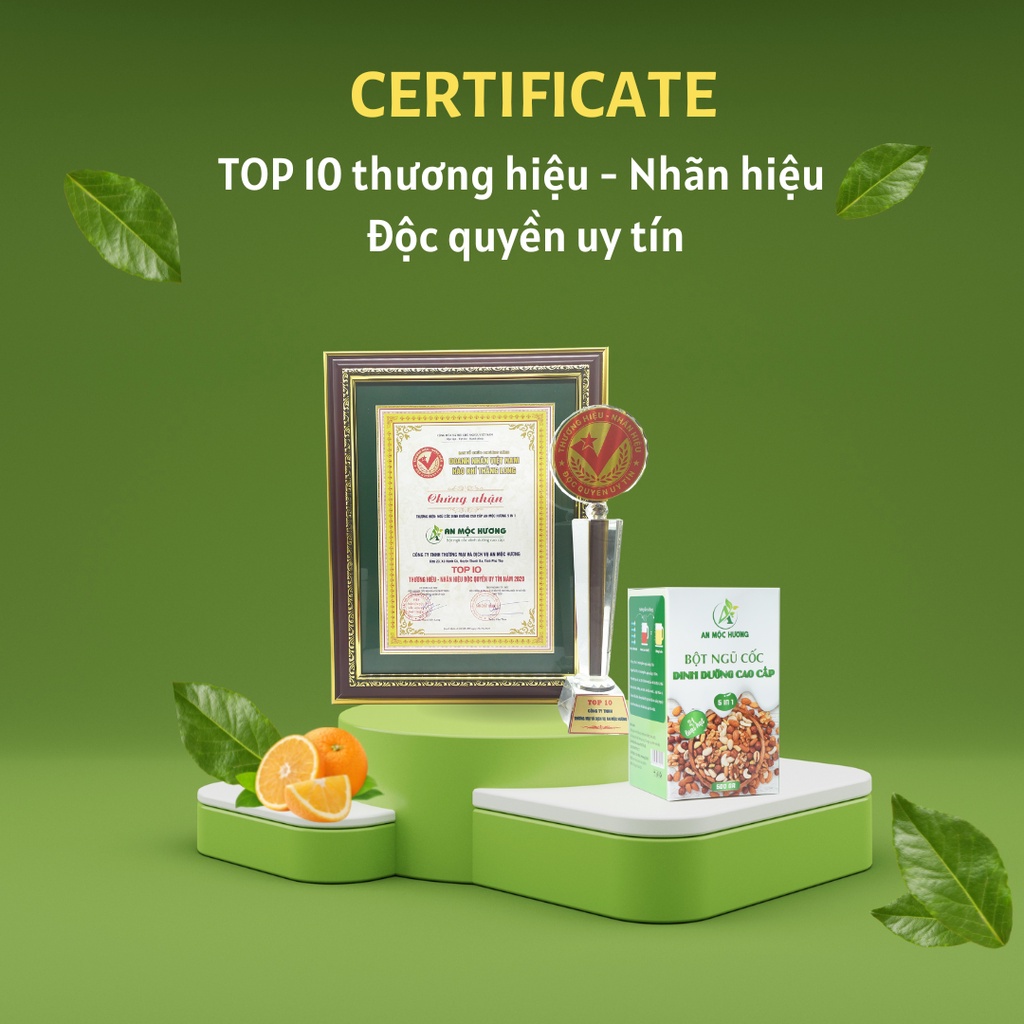 Bột ngũ cốc dinh dưỡng cao cấp 21 loại hạt An Mộc Hương (1.5kg)