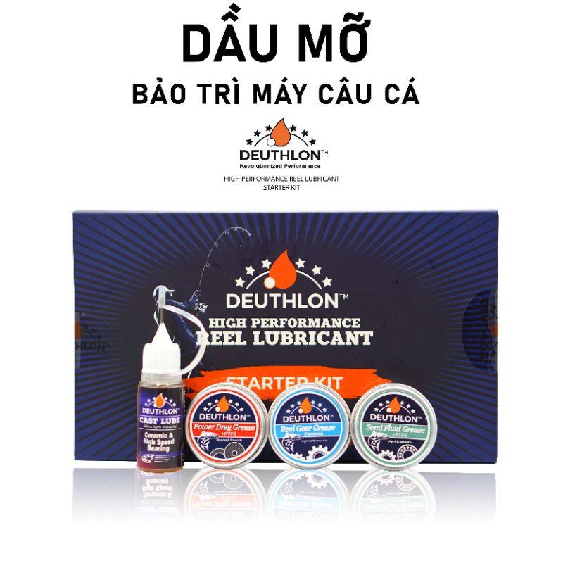 DẦU MỠ BẢO TRÌ MÁY CÂU CÁ DEUTHLON / MỠ NHÔNG / MỠ NỀN / MỠ DRAG