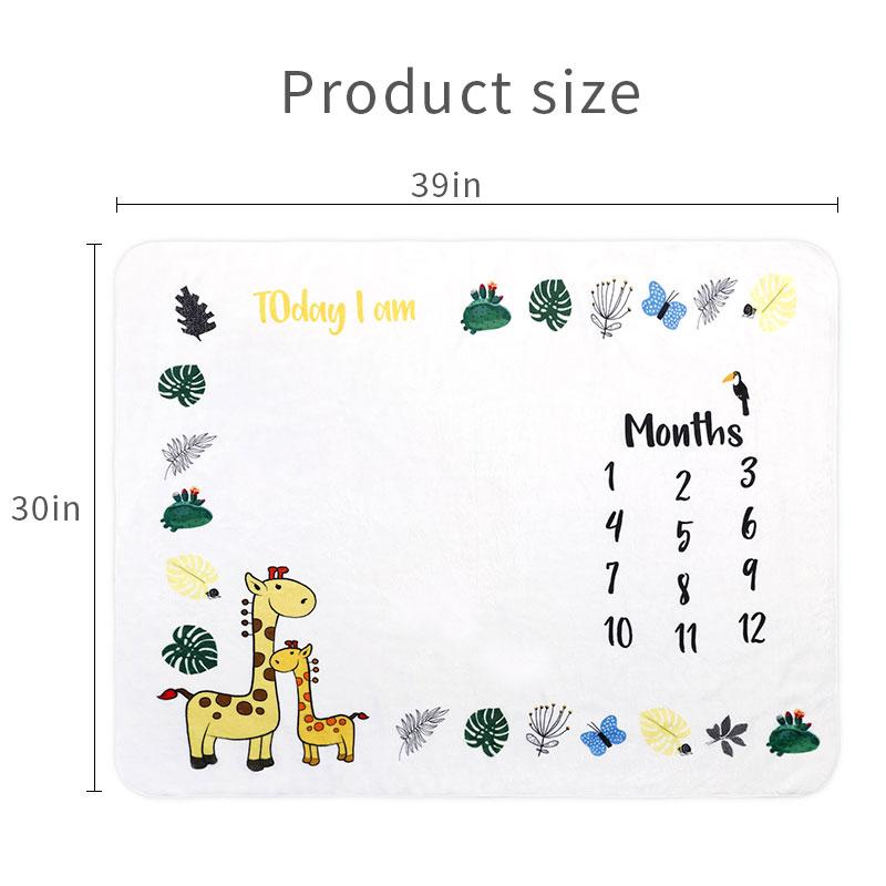 Dép Nỉ Cho Bé Cột Mốc Chăn Sơ Sinh Hình Ảnh Chụp Nền Trẻ Sơ Sinh Hàng Tháng Tăng Trưởng Khăn Đầm Bé Chụp Ảnh Đạo Cụ