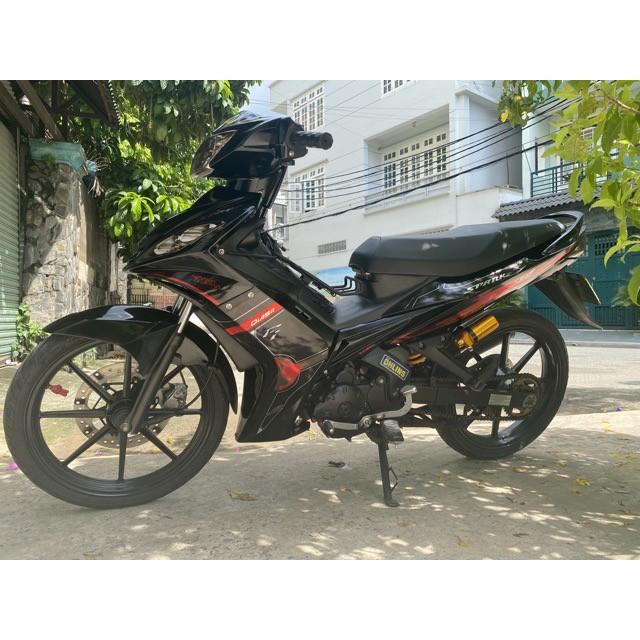 Tem exciter 2010 spark đỏ đen crom