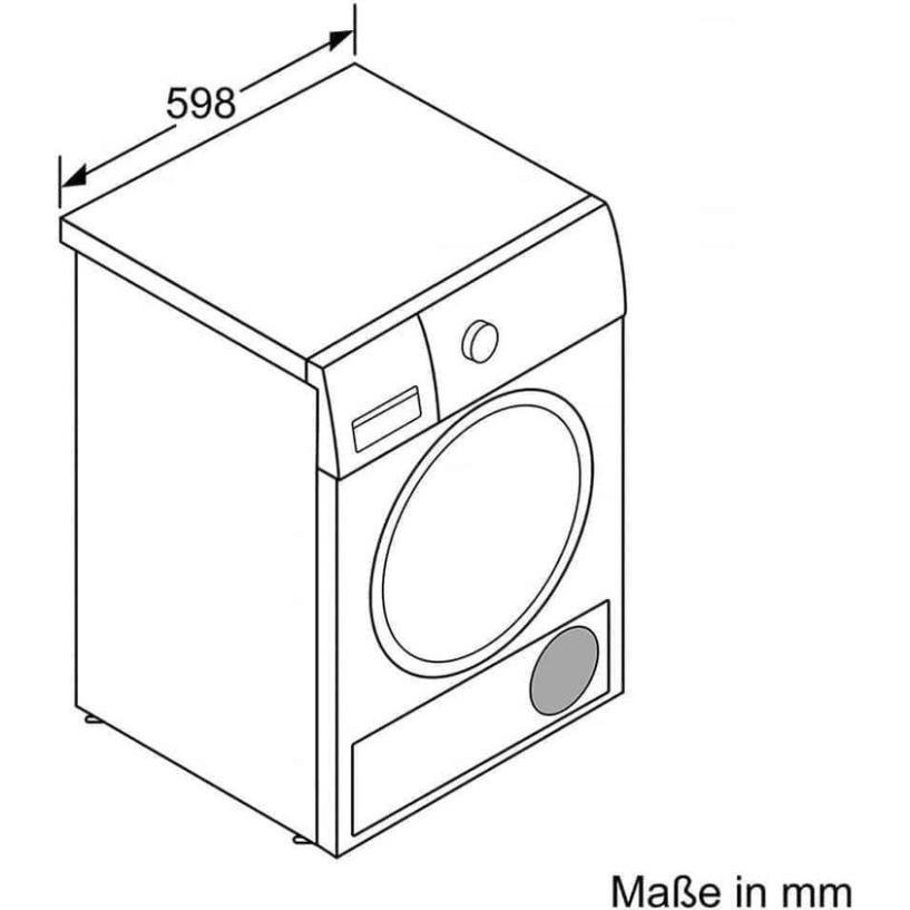 Máy Sấy Quần Áo Bosch WTX87M20 Serie 8, Công Suất 1000W (Made in Poland), BH 12 Tháng, Hàng Chính Hãng