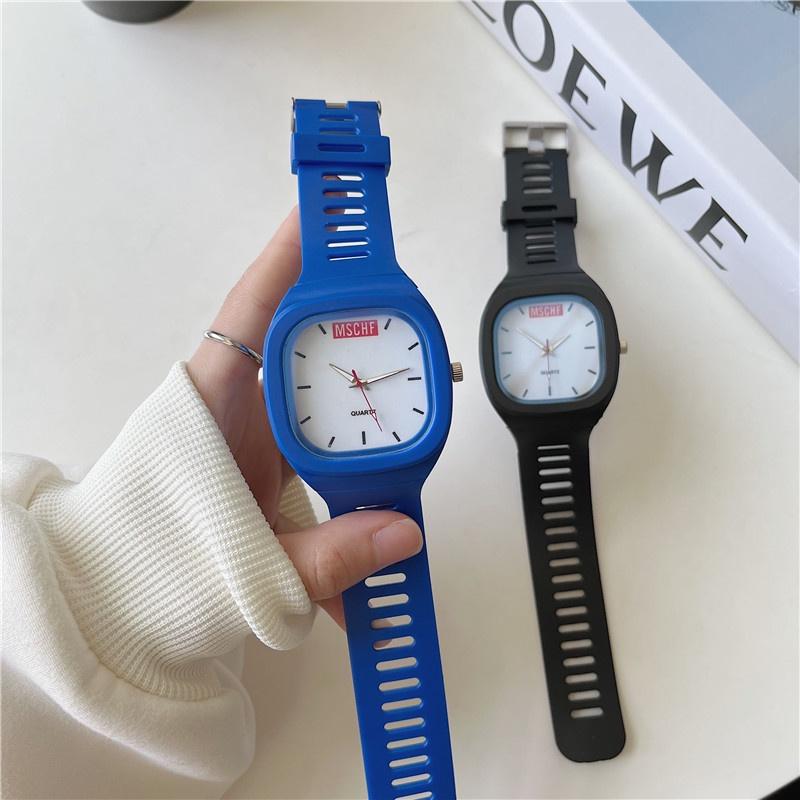 Đồng Hồ Dây Silicone Thể Thao Cho Nữ