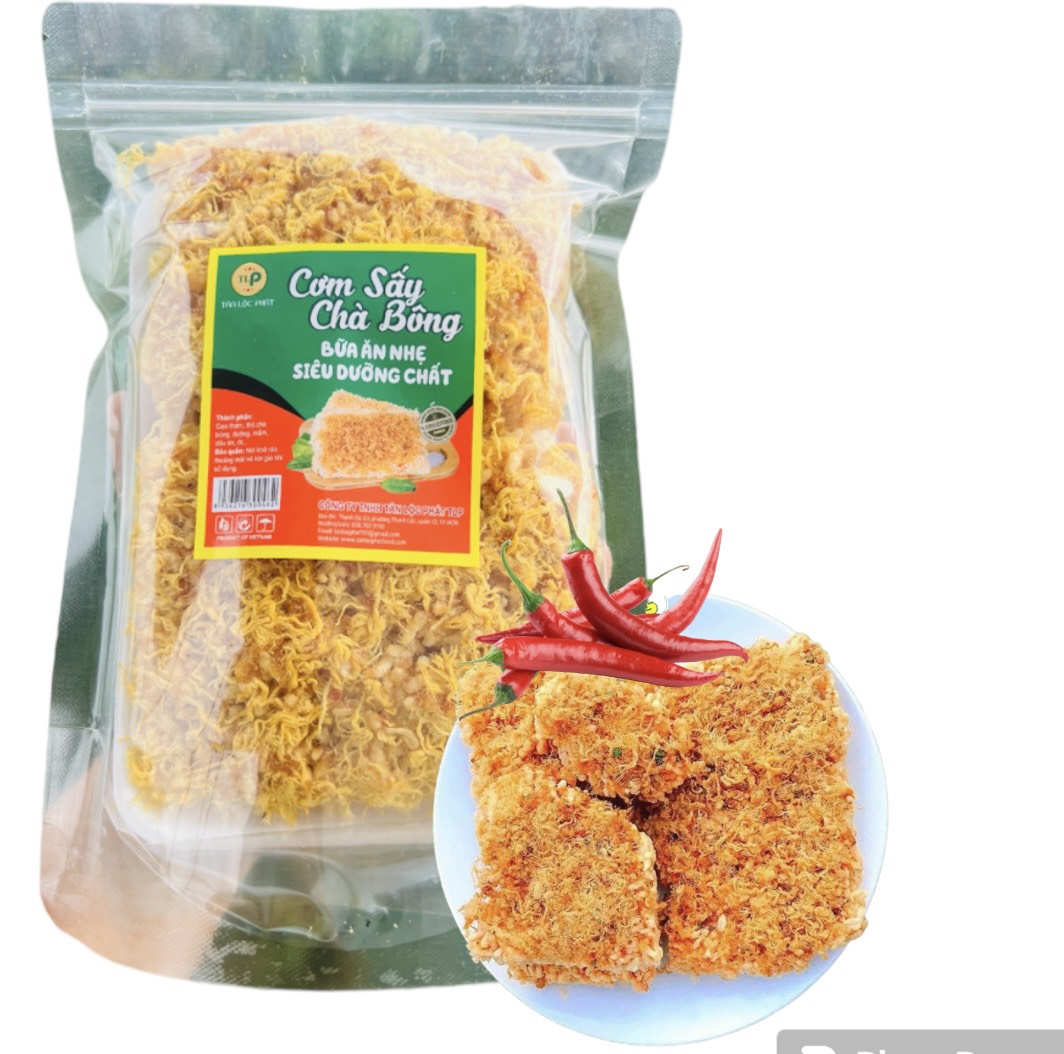 CƠM CHÁY CHÀ BÔNG TÂN LỘC PHÁT - BỮA ĂN NHẸ SIÊU TIỆN LỢI